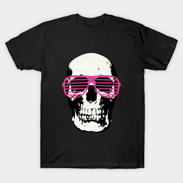 Cool skull with cool glasses T-Shirt by ExtraExtra